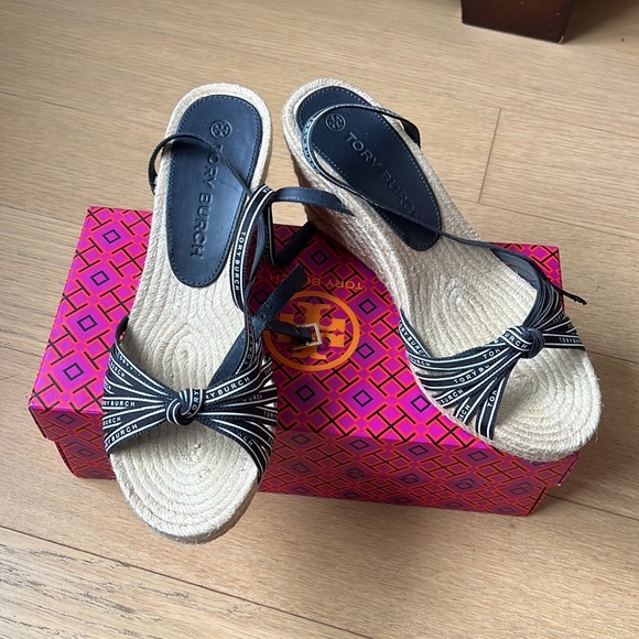 Tory Burch Shoes - Tory Burch wedge Espadrille
